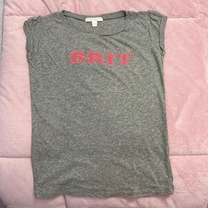 Kids Burberry Pink Print Brit T-shirt